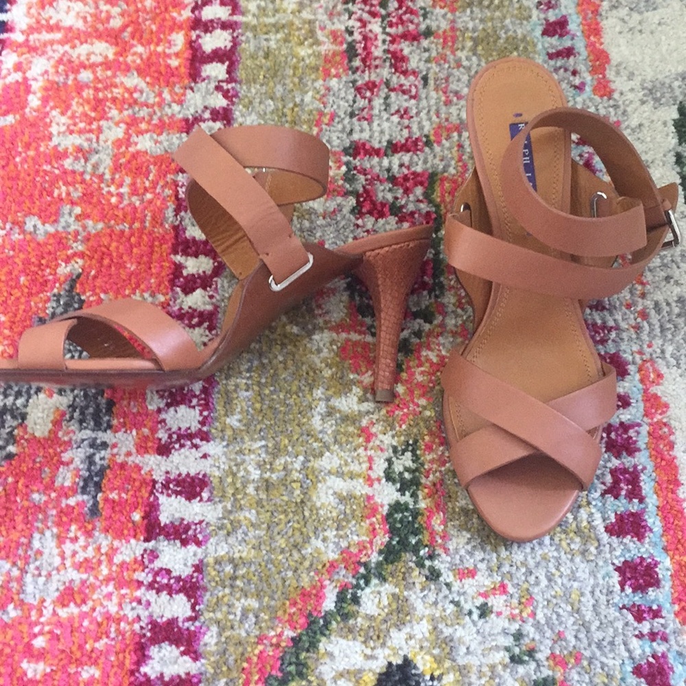 NWOT heeled sandals